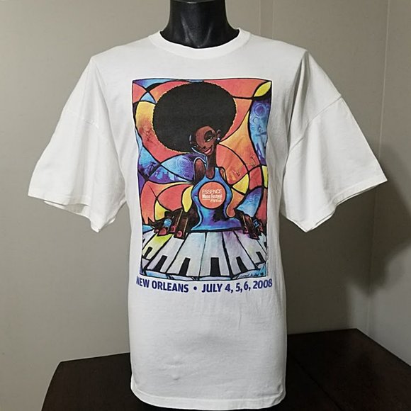 2008 New Orleans Essence Music Festival T Shirt 3XL Rare Rap R&B Hip Hop Tee - Picture 6 of 12
